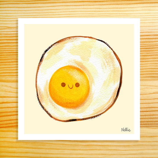 Fried Egg - 5x5 Art Print