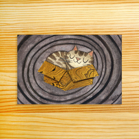 Inter-dimensional Box Postcard