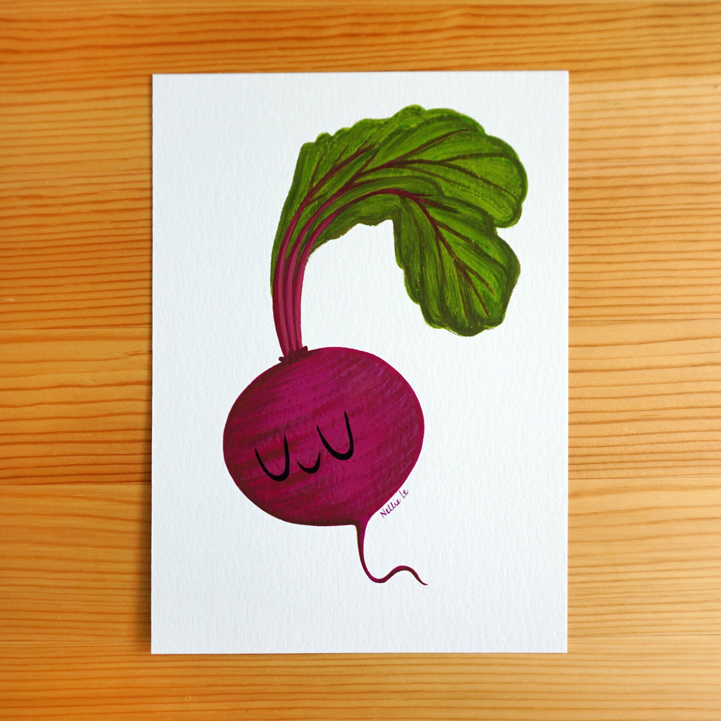 Beet - 5x7 Painting