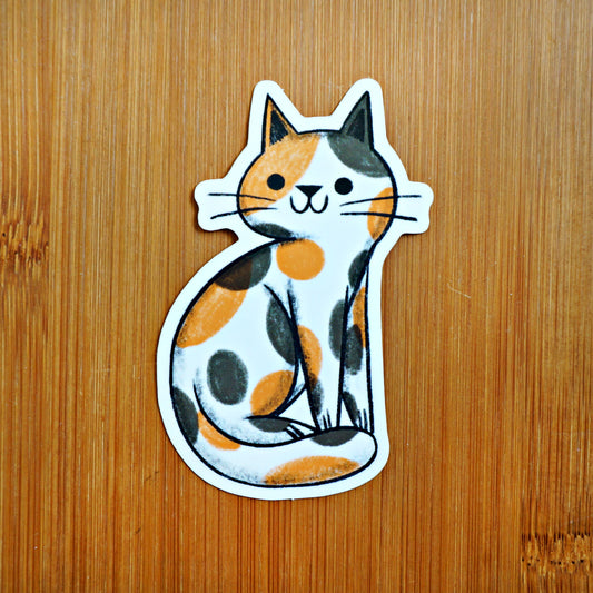 Calico Cat Sticker