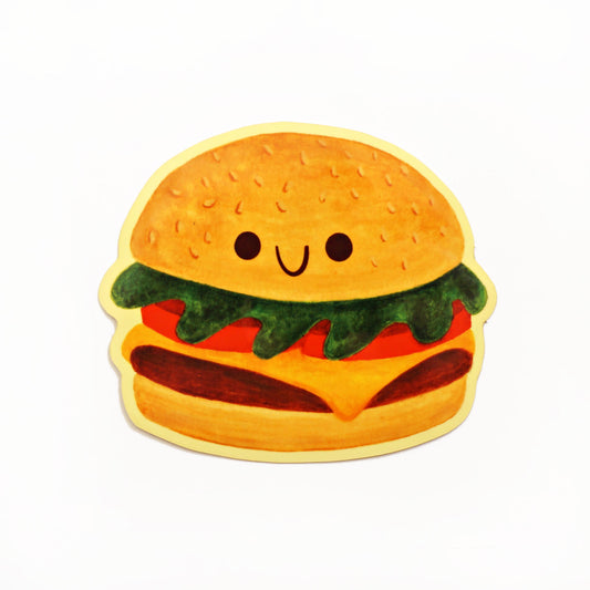 Cheeseburger Sticker