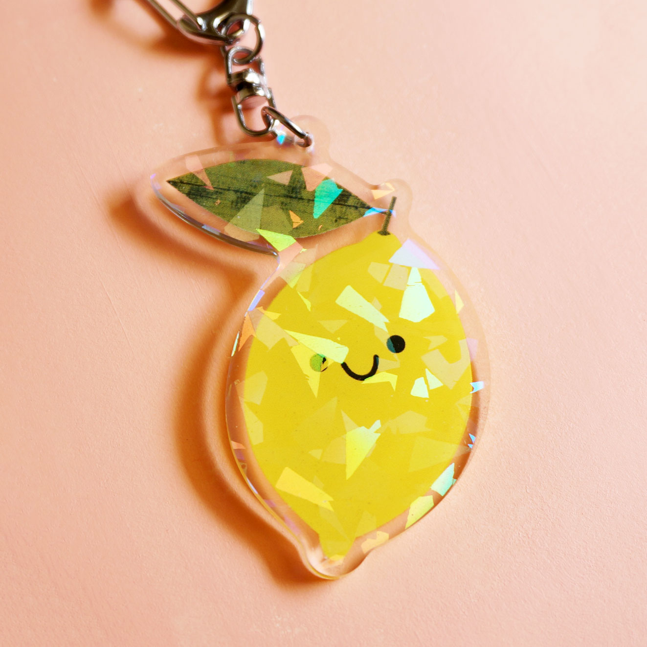 Lil Lemon Charm Keychain