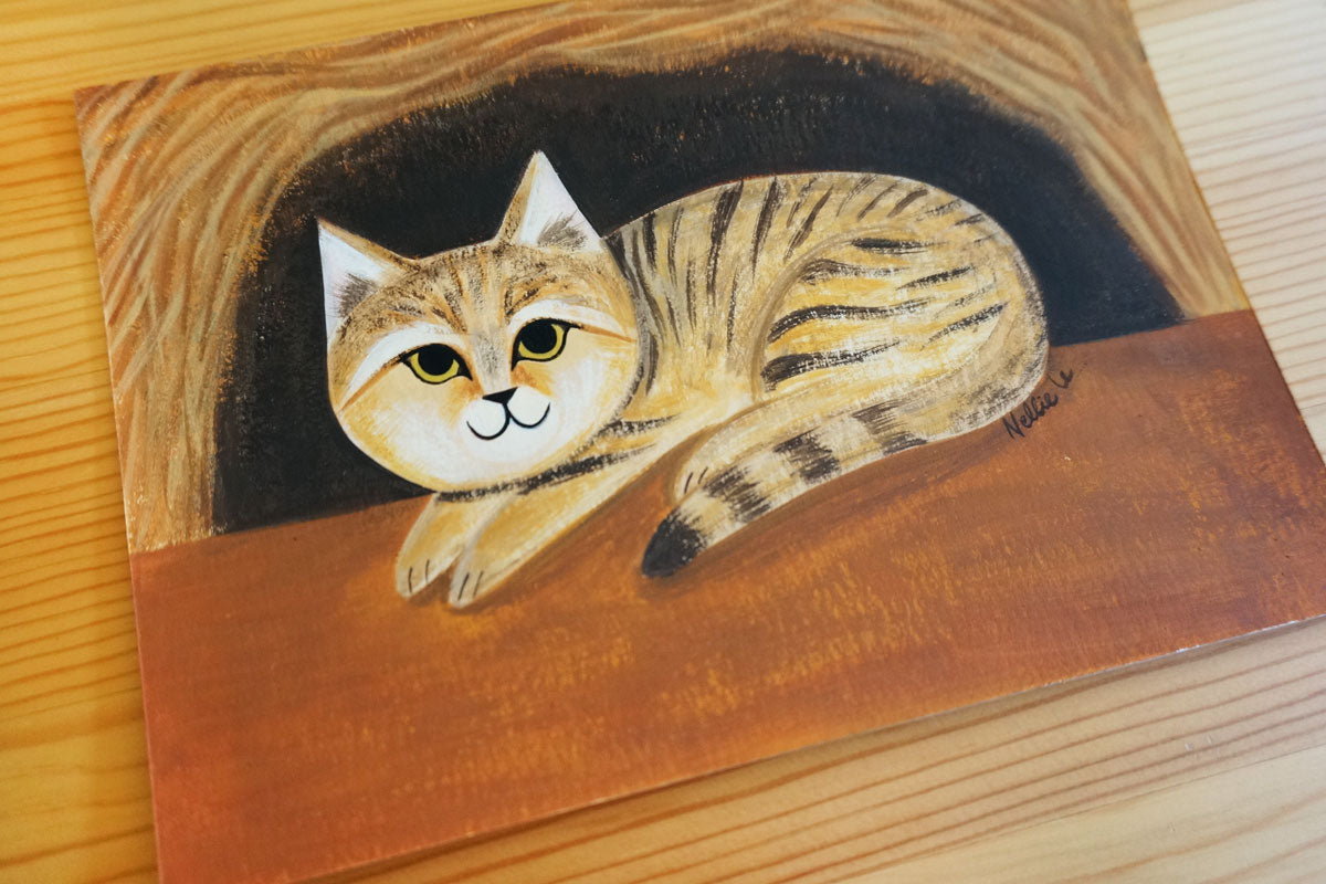 Little Sand Cat - Original Painting