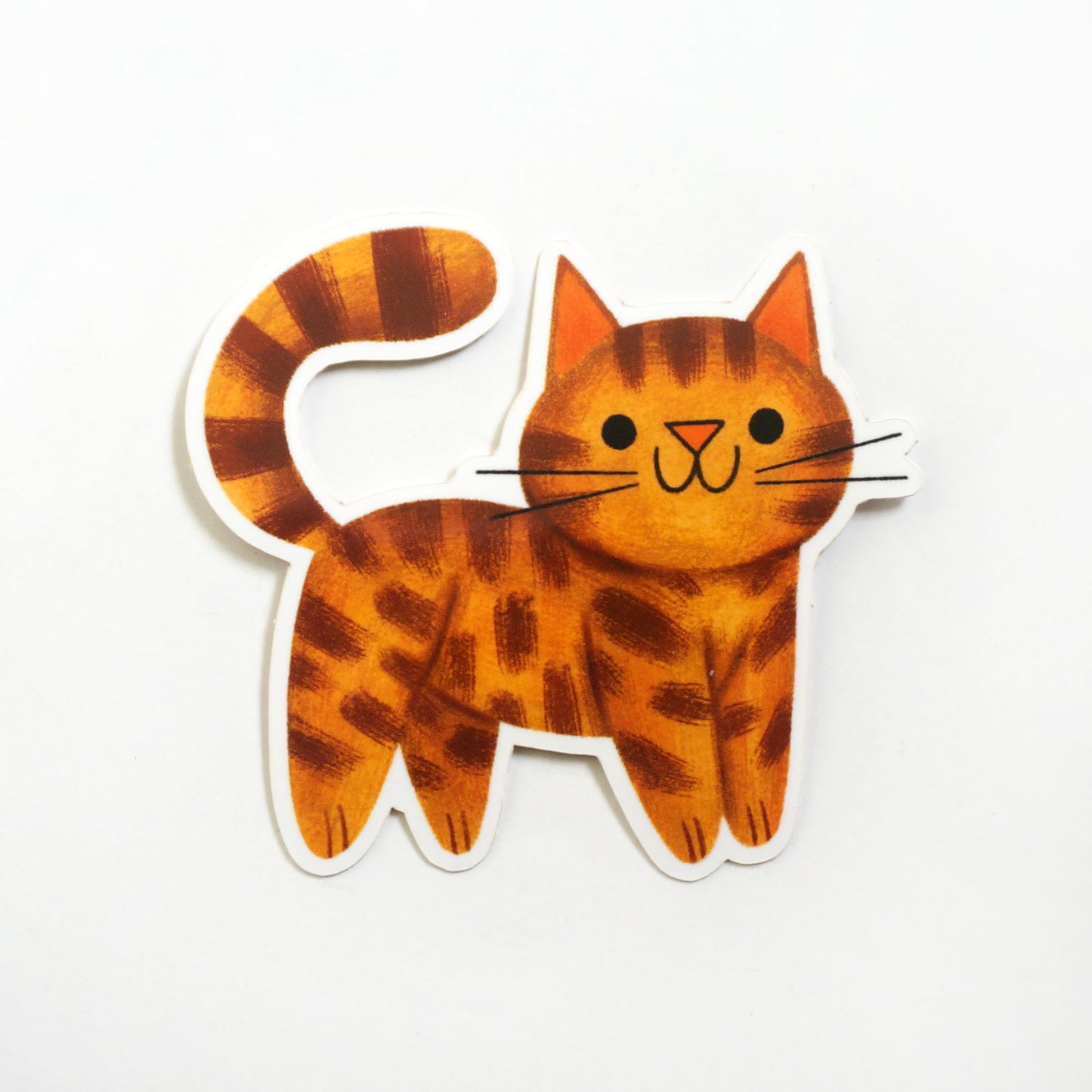 Orange Tabby Sticker