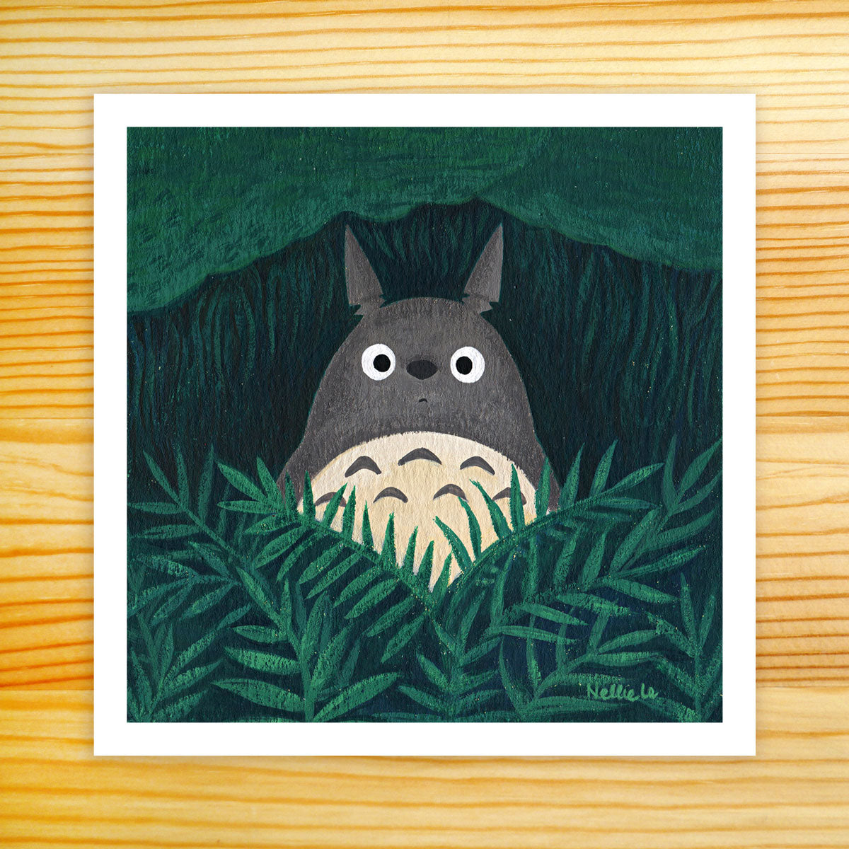 In A Forest Somewhere - 5x5 Print