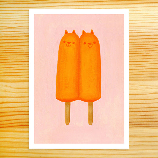 Twin Pop - 5x7 Print