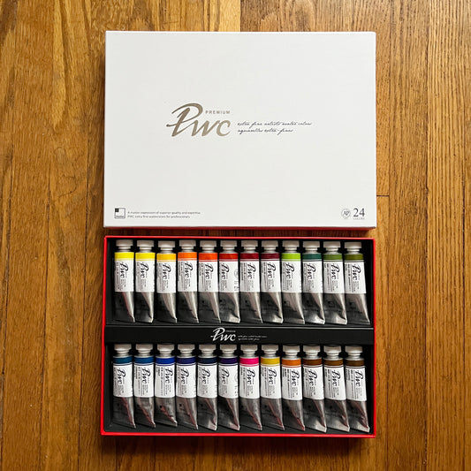 ShinHan Premium Watercolor Set - 24 Tubes