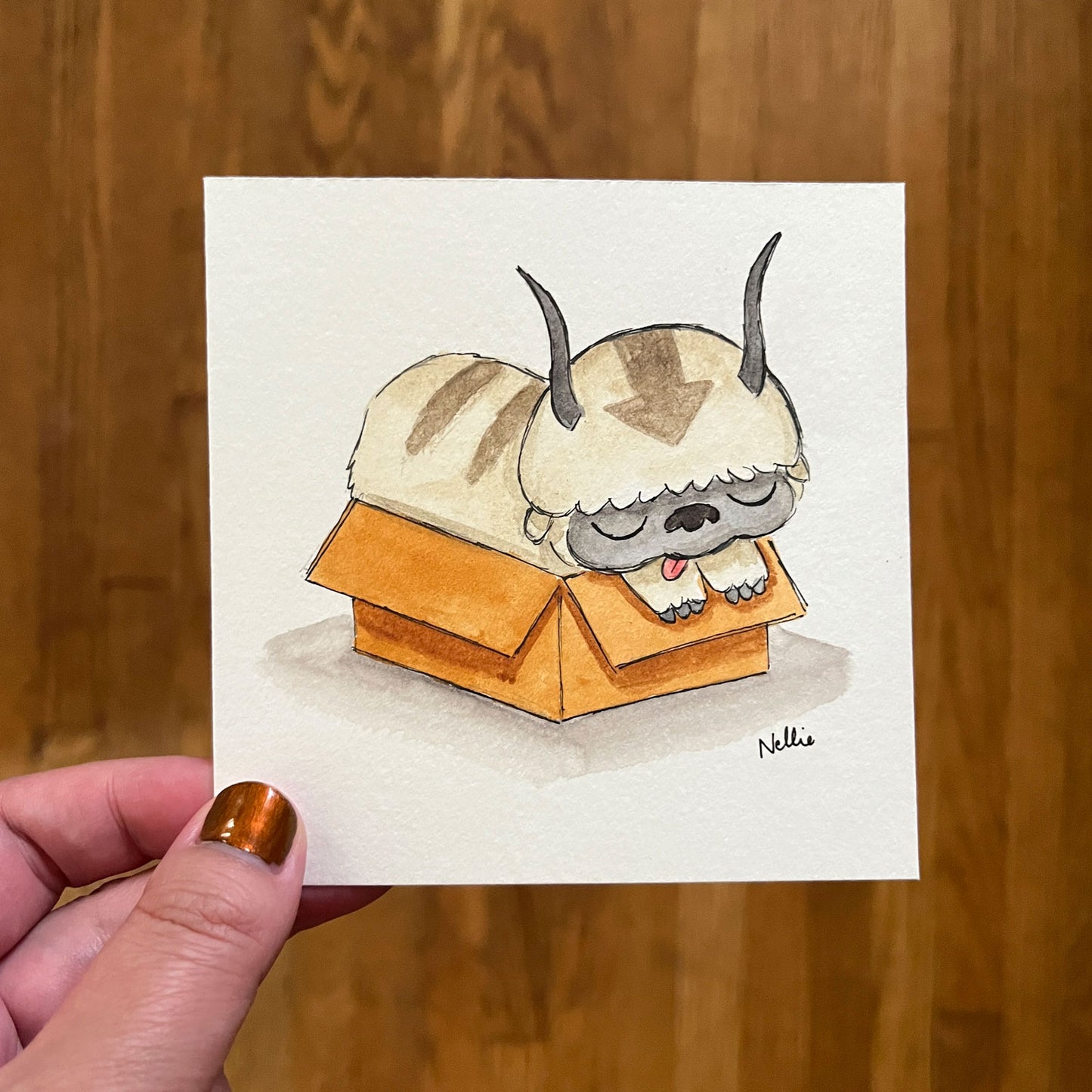 Appa In A Box - Mini Painting