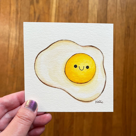 Egg Doodle - Mini Painting