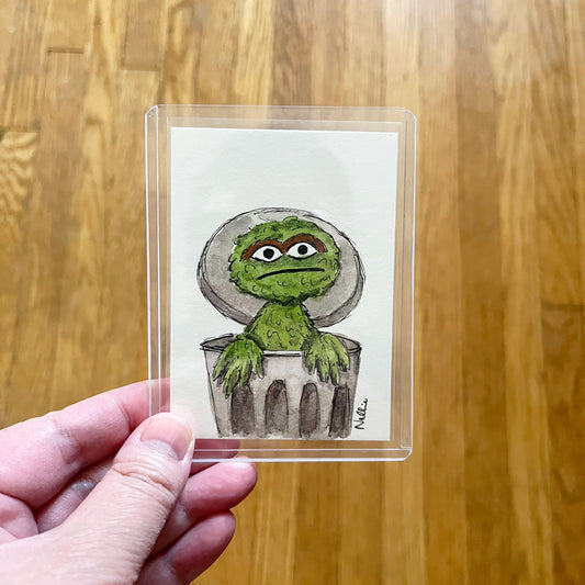 Oscar the Grouch - Sketch Card