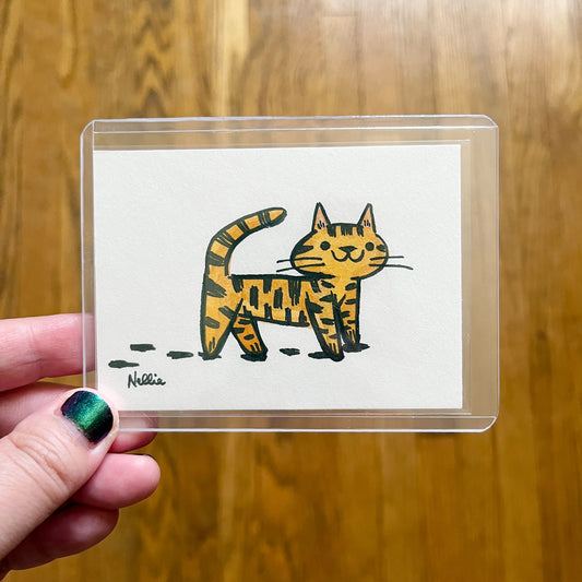 Wandering Cat - Sketch Card