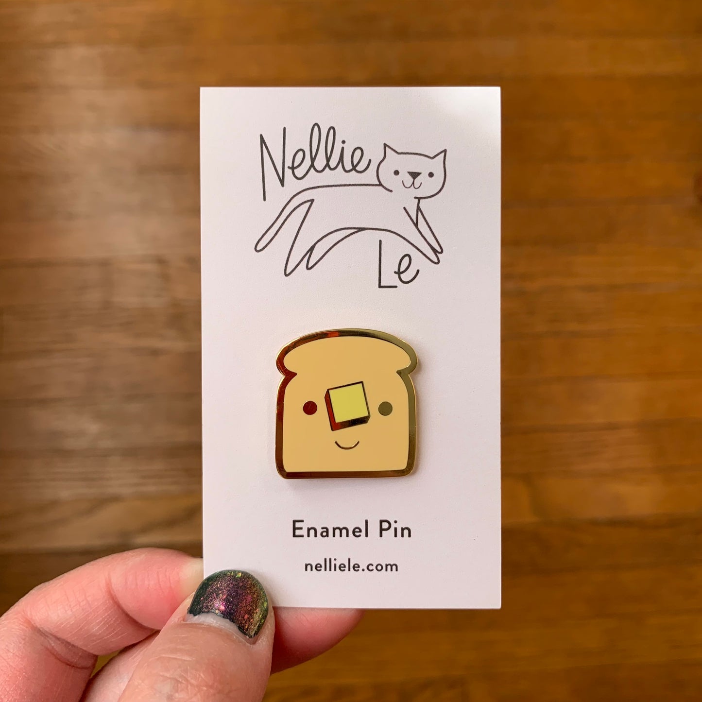 Buttered Toast Pin