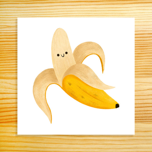 Banana - 5x5 Print