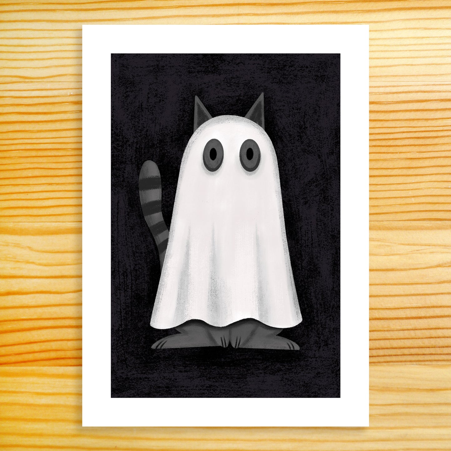 Bedsheet Ghost - 5x7 Print