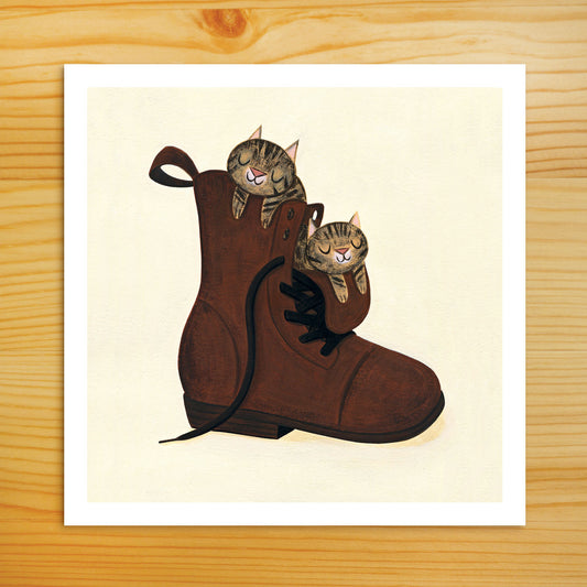 Boot Buddies - 5x5 Print