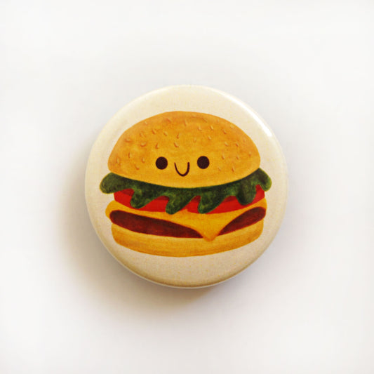Cheeseburger Button