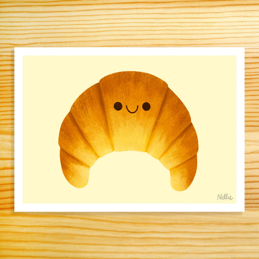 Croissant - 5x7 Art Print