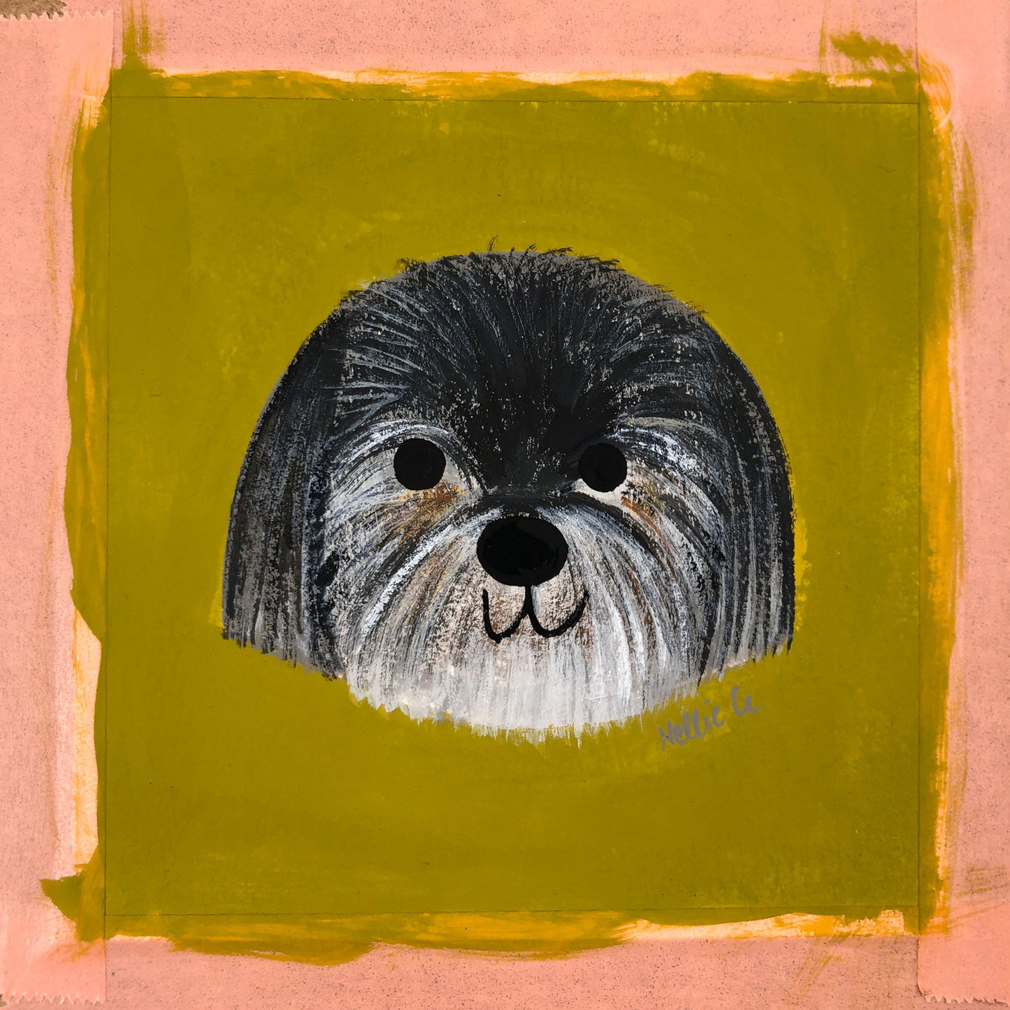 Custom Dog - Mini Painting