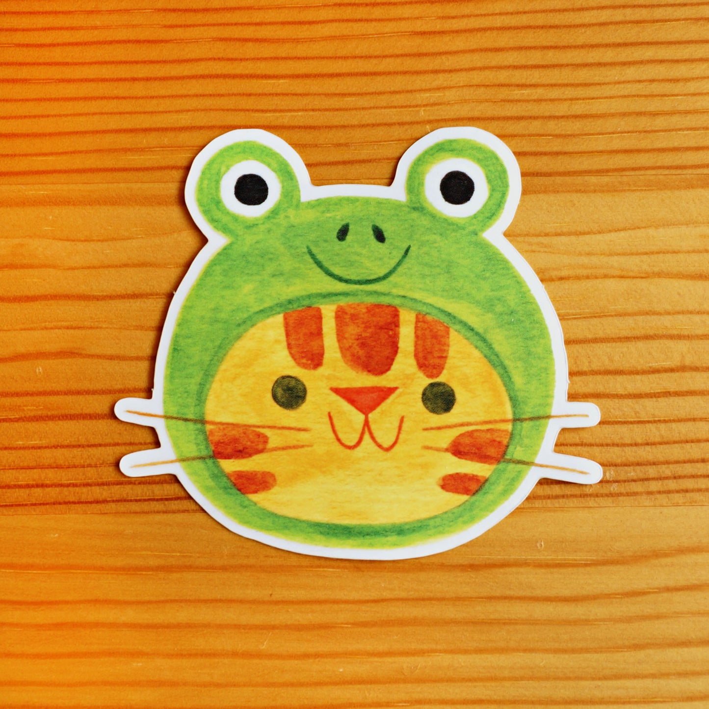 Frog Hat Sticker