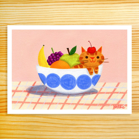 Fruit Bowl - 5x7 Print