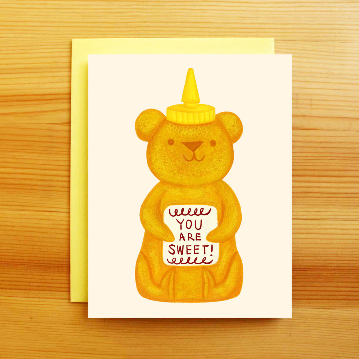 Sweet Honey Bear Card