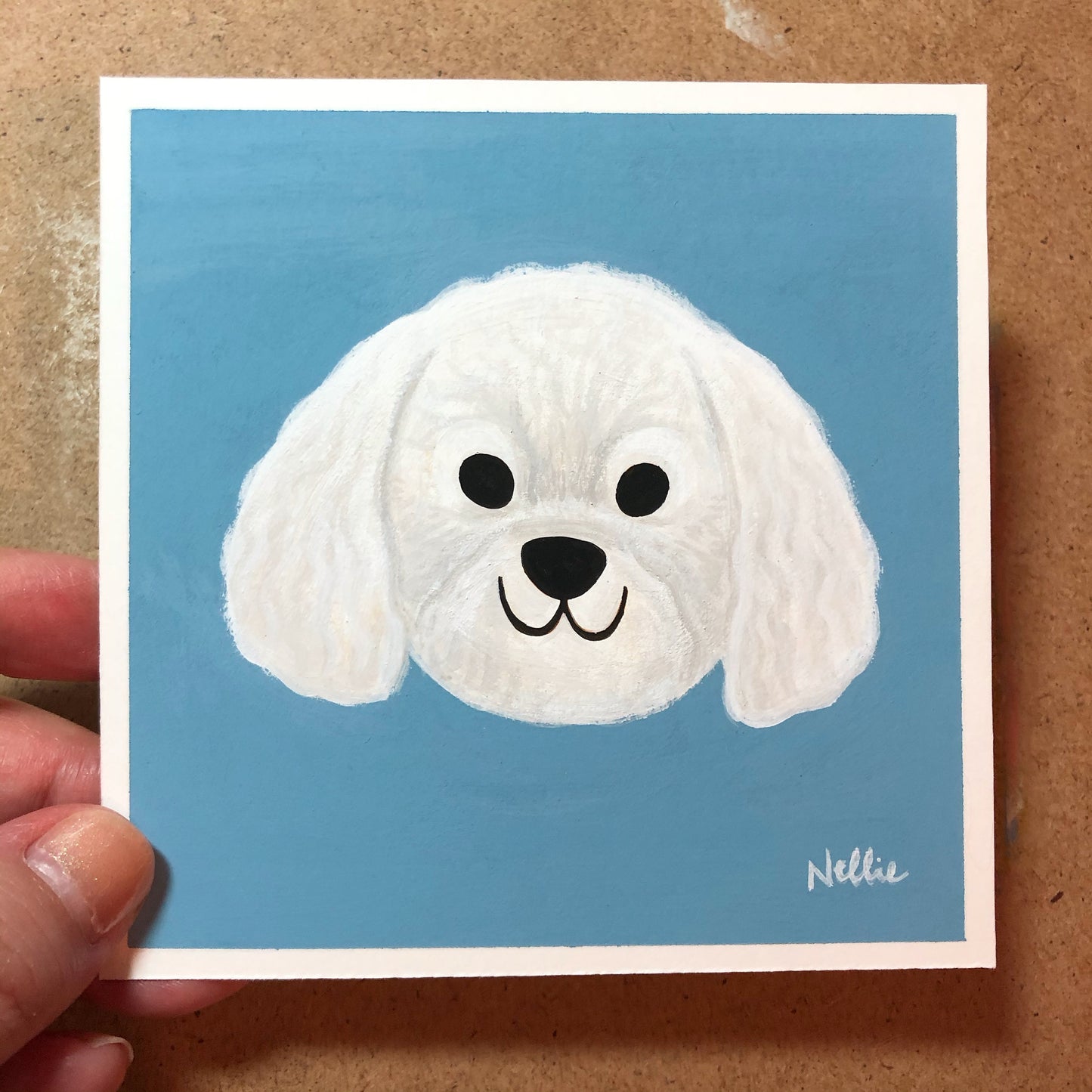 Custom Dog - Mini Painting