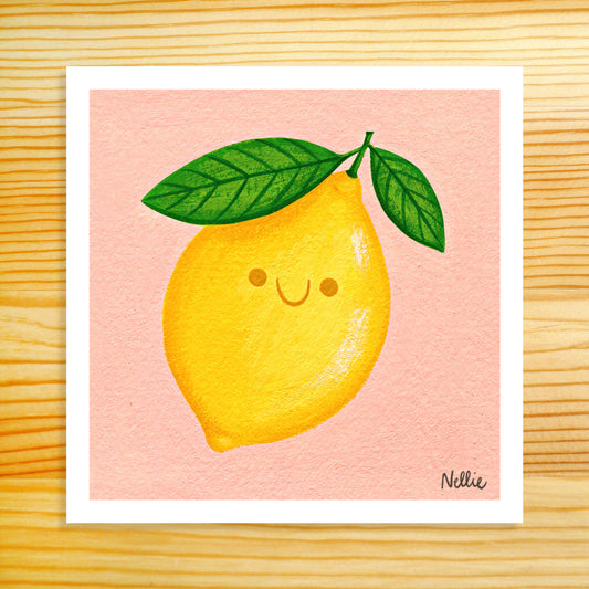Lemon - 5x5 Print