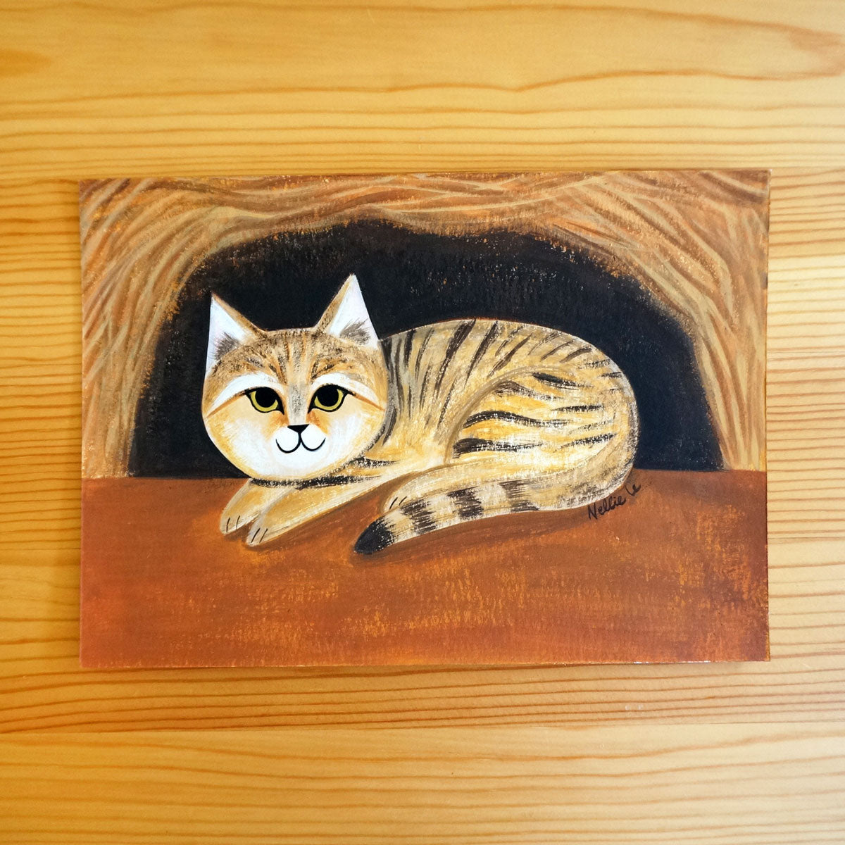 Little Sand Cat - Original Painting