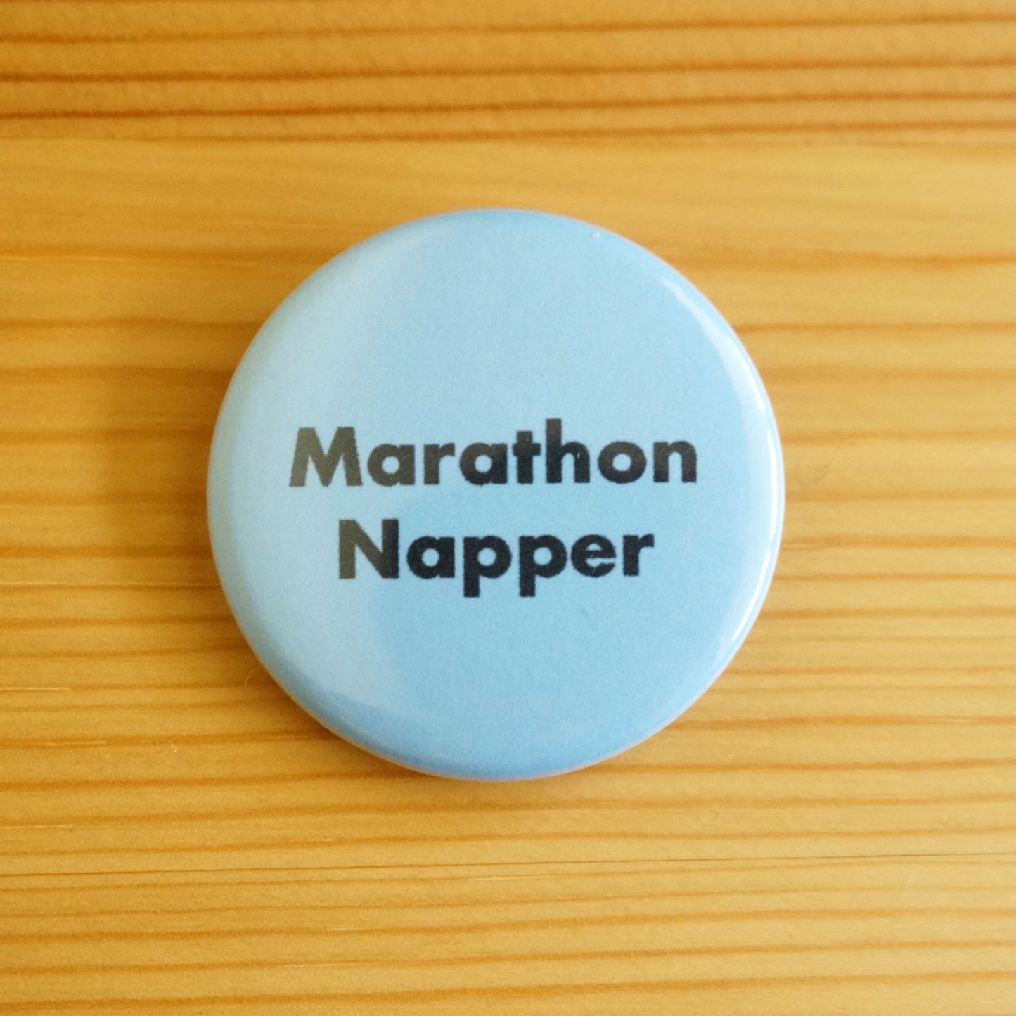 Marathon Napper Button
