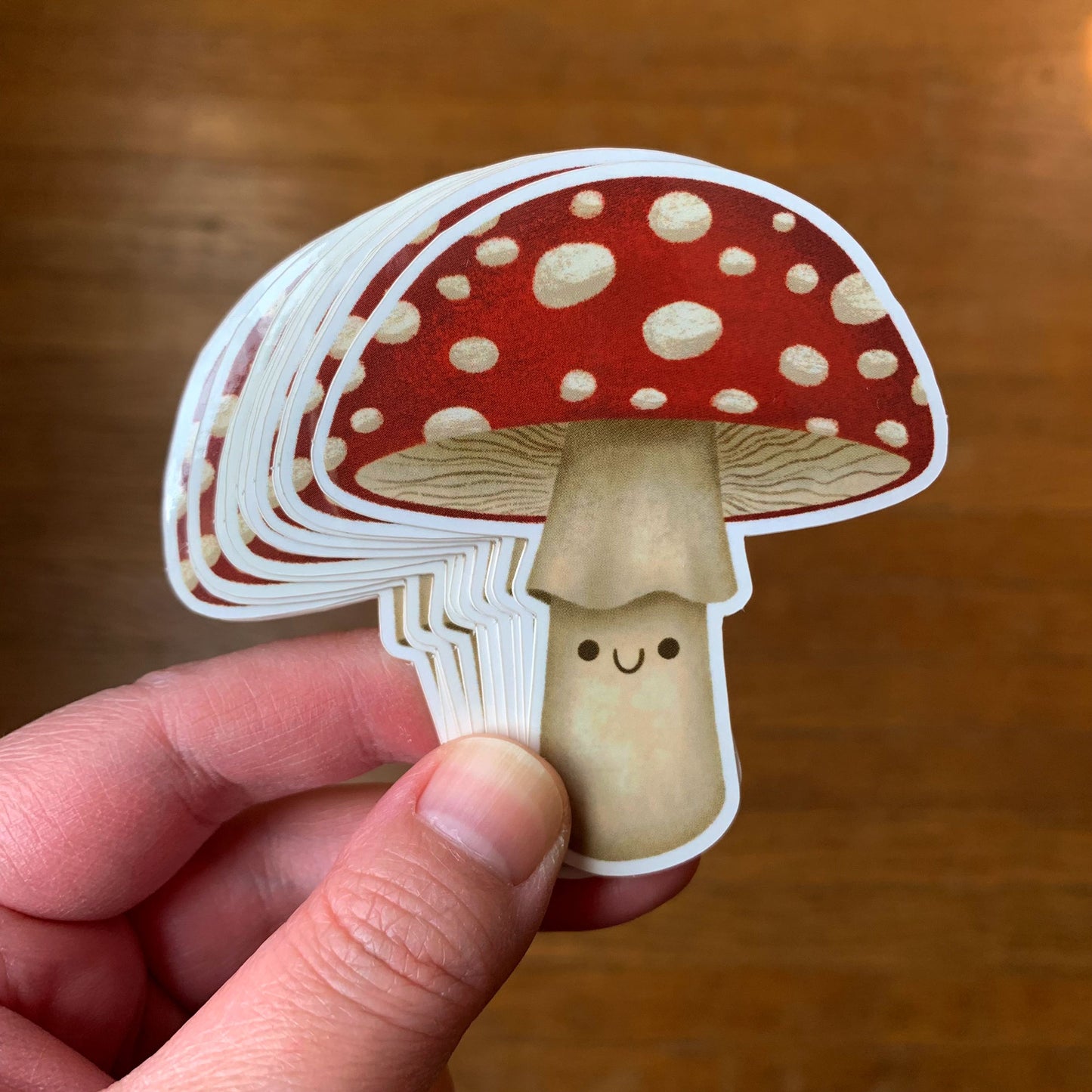 Toadstool Mushroom Sticker