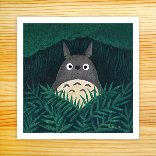 In A Forest Somewhere - 5x5 Print
